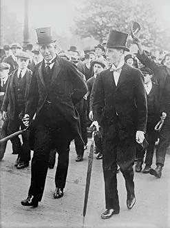 Prince [of] Wales going to Admiralty, between c1910 and c1915. Creator: Bain News Service