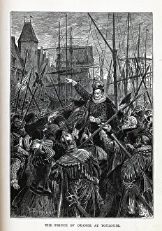 Brendamour Prints: The Prince of Orange at Toulouse, 1882. Artist: Brend amour, Richard (1831-1915)