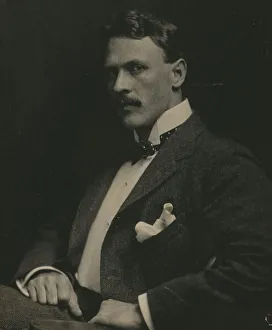 Portrait Photographs 1900 Gmgpc Prints: Prince Pierre Troubetskoy, painter, c1900. Creator: Emily G Mew