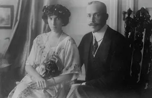 Rhineland Prints: Prince and Princess of Albania, between c1910 and c1915. Creator: Bain News Service