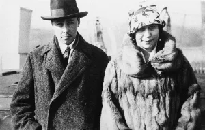 Archive Photos Collection: Prince Pyotr Grigoryevich Volkonsky (1897-1925) with his wife, Irina