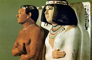 Prince Rahotep and His Wife Nofret, Egypt, 4th Dynasty
