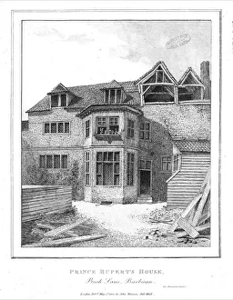 Earl Of Holderness Gallery: Prince Ruperts House, Beech Lane, Barbican, 1800