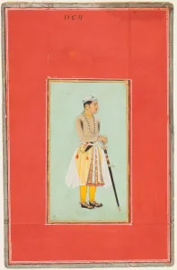 Northwestern India Prints: Prince Suraj Singh Rathor of Bikaner, 1611-13. Creator: Unknown