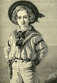 Rev Charles Bullock Prints: The Prince of Wales at the Age of Six, 1840s, (c1897). Creator: Unknown