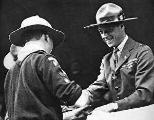 Boy Scout Gallery: The Prince of Wales as the Chief Scout of Wales, 1926