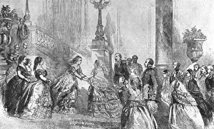 Reception Gallery: The Prince of Wales First Visit to France, 1855... (1901). Creator: Unknown