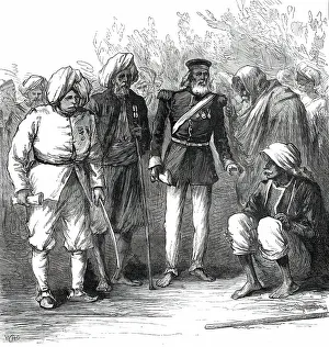 Veterans Prints: The Prince of Wales in India: group of survivors of the Defence of Lucknow