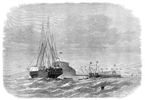 Edwin Weedon Prints: The Prince of Wales landing at Weymouth, 1872. Creator: Unknown