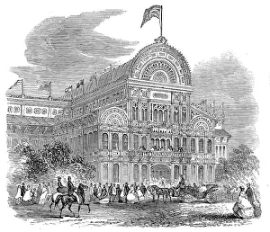 Cast Iron Prints: The Prince of Wales at Montreal - The Crystal Palace