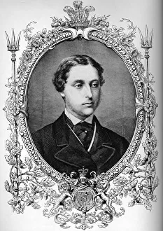 Sir Richard Holmes Prints: The Prince of Wales at the time of his marriage, c1863 (1910)