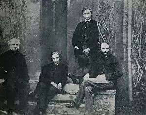 Sir Richard Gallery: The Prince of Wales and his tutors at Oxford University, c1860 (1910)