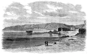 Francis Dillon Prints: The Prince of Wales Visit to Egypt: Suez - from a drawing by Frank Dillon