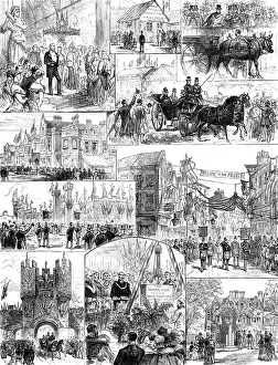York Prints: The Prince of Wales at York, 1883. Creator: Unknown