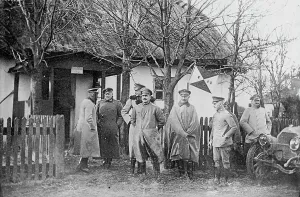 Prince of Wied in Eastern War Zone, 25 Apr 1915. Creator: Bain News Service
