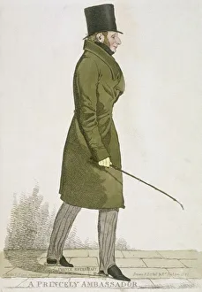 Esterhazy Prints: A Princely Ambassador, 1822. Artist: Richard Dighton