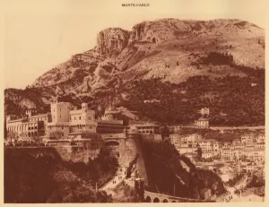 The Princes Palace and la Condamine, Monte Carlo, 1930. Creator: Unknown
