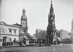 Sandstone Prints: Princes Street, Dunedin, c1880s. Creator: Burton Brothers