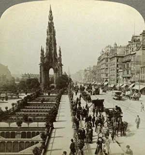 Kemp Prints: Princes Street and the Scott Monument