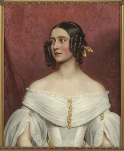 Princess Adelgunde of Bavaria (1823-1914) as Bride, 1842