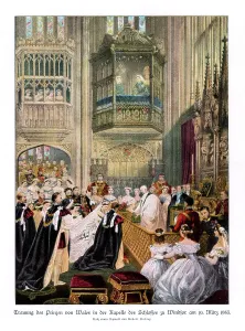 Wedding Cake Prints: Princess Alexandras and Prince Edwards wedding