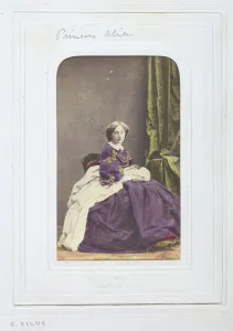 Princess Alice Prints: Princess Alice, 1860-69. Creator: Camille Silvy