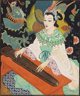 Aladdin Prints: Princess Badroulboudour. Creator: Dulac, Edmund (1882-1953)