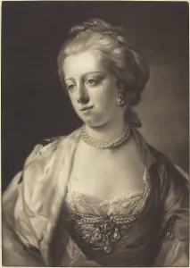 Watson James Prints: Princess Caroline Matilda, Queen of Denmark, c. 1771. Creator: James Watson