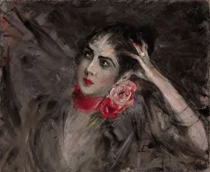 Princess Catherine Radziwill, nee Katarzyna Rzewuska. Artist: Boldini, Giovanni (1842-1931)