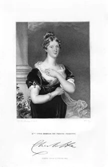 Charlotte Augusta Collection: Princess Charlotte, 19th century.Artist: W Fry