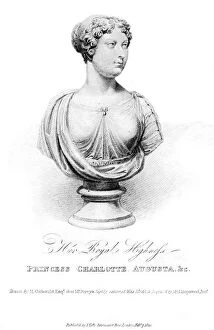 Charlotte Augusta Collection: Princess Charlotte Augusta, 1820. Artist: J Hopwood