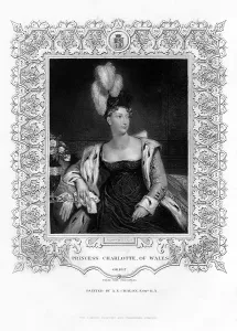 Princess Charlotte Augusta of Wales, 19th century. Artist: Henry Thomas Ryall