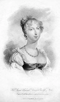 Princess Of Wales Gallery: Princess Charlotte Augusta of Wales, 1816.Artist: H Meyer