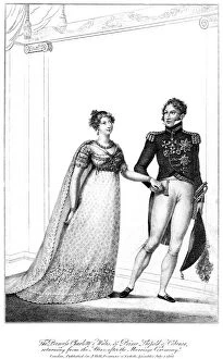 King Leopold I Gallery: Princess Charlotte & Prince Leopold, 1816