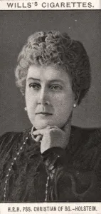 Schleswig Holstein Prints: Princess Christian of Schleswig-Holstein, 1908. Artist: WD & HO Wills