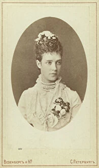 Dane Collection: Princess Dagmar (later Empress Mariia Feodorovna) head-and-shoulders..., between 1870 and 80