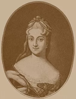 Dolgorukova Gallery: Princess Ekaterina Alekseyevna Dolgorukova (1712-1747). Artist: Anonymous