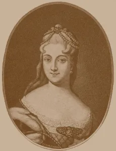Peter Ii Prints: Princess Ekaterina Alekseyevna Dolgorukova (1712-1747). Artist: Anonymous