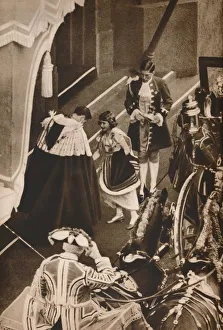 Princess Elizabeth arriving for the Coronation of her parents, 1937 Princess Elizabeth arriving for the Coronation of her parents, 1937