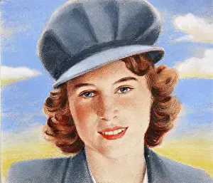 Princess Elizabeth, c1940s. Creator: William Timym