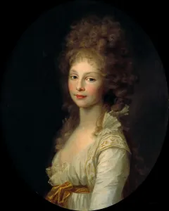 Staatliche Museen Prints: Princess Frederica Charlotte of Prussia (1767-1820), 1797-1798. Creator: Tischbein