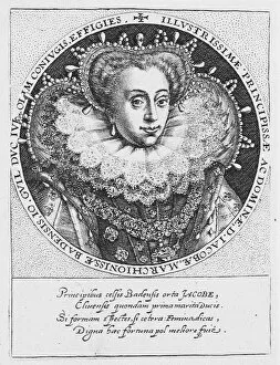 Passe Gallery: Princess Jakobea of Baden (1558-1597), ca. 1600. Artist: Passe, Crispijn van de