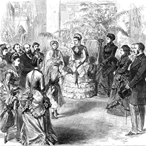 Dss Of Argyll Prints: Princess Louisa opening the bazaar for the North-Eastern Hospital for Children