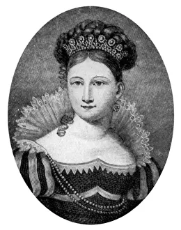 Louise Of Prints: Princess Louise of Saxe-Gotha-Altenburg, mother of Prince Albert, (1901)