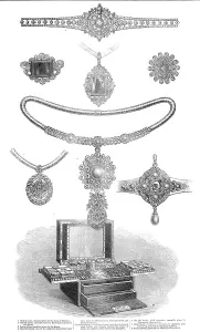 Dss Of Argyll Prints: Princess Louise's wedding gifts, 1871. Creator: Unknown