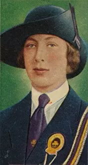 Princess Royal Gallery: The Princess Royal, President of Girl Guide Association, 1935