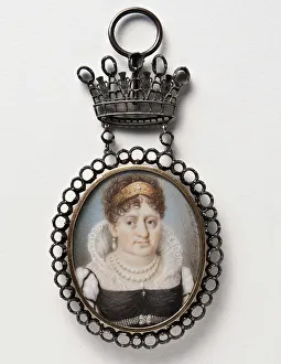 Holstein Gottorp Prints: Princess Sofia Albertina (1753-1829), 1817. Creator: Eric Reuterborg