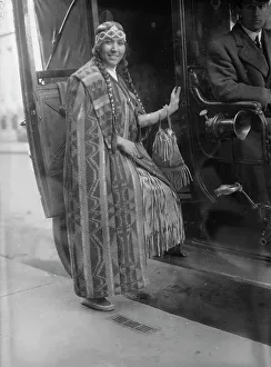 Creek Prints: Princess Tsianina Redfeather, between c1910 and c1915. Creator: Bain News Service