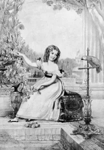 Hayter Prints: The Princess Victoria at the age of eleven years, (1901). Artist: John Hayter