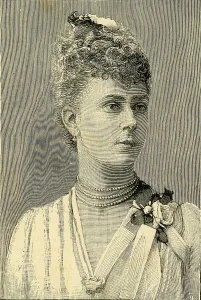 Rev Charles Bullock Prints: Princess Victoria Mary of Teck, Duchess of York, c1897. Creator: Unknown